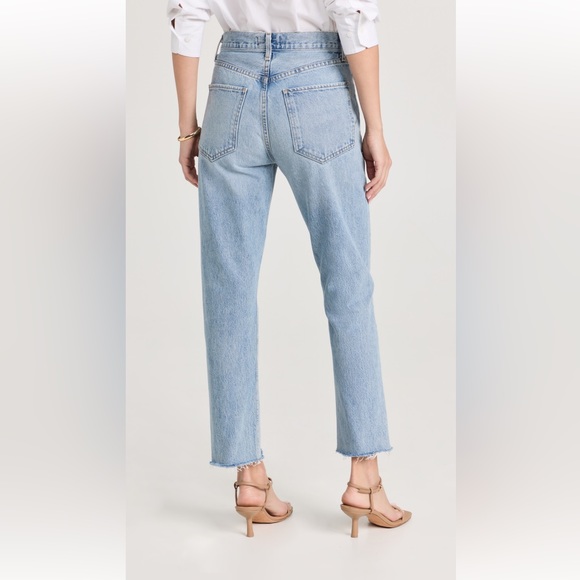Agolde Riley high rise straight crop jeans - Picture 4 of 10